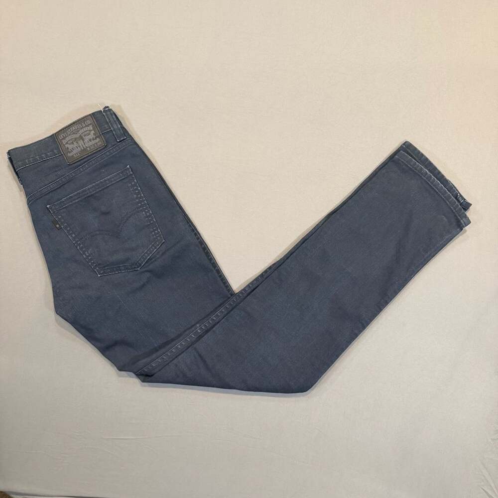 Levi's Black Tab 511 Slim Fit Jeans Size 32x34 Dark Wash Denim